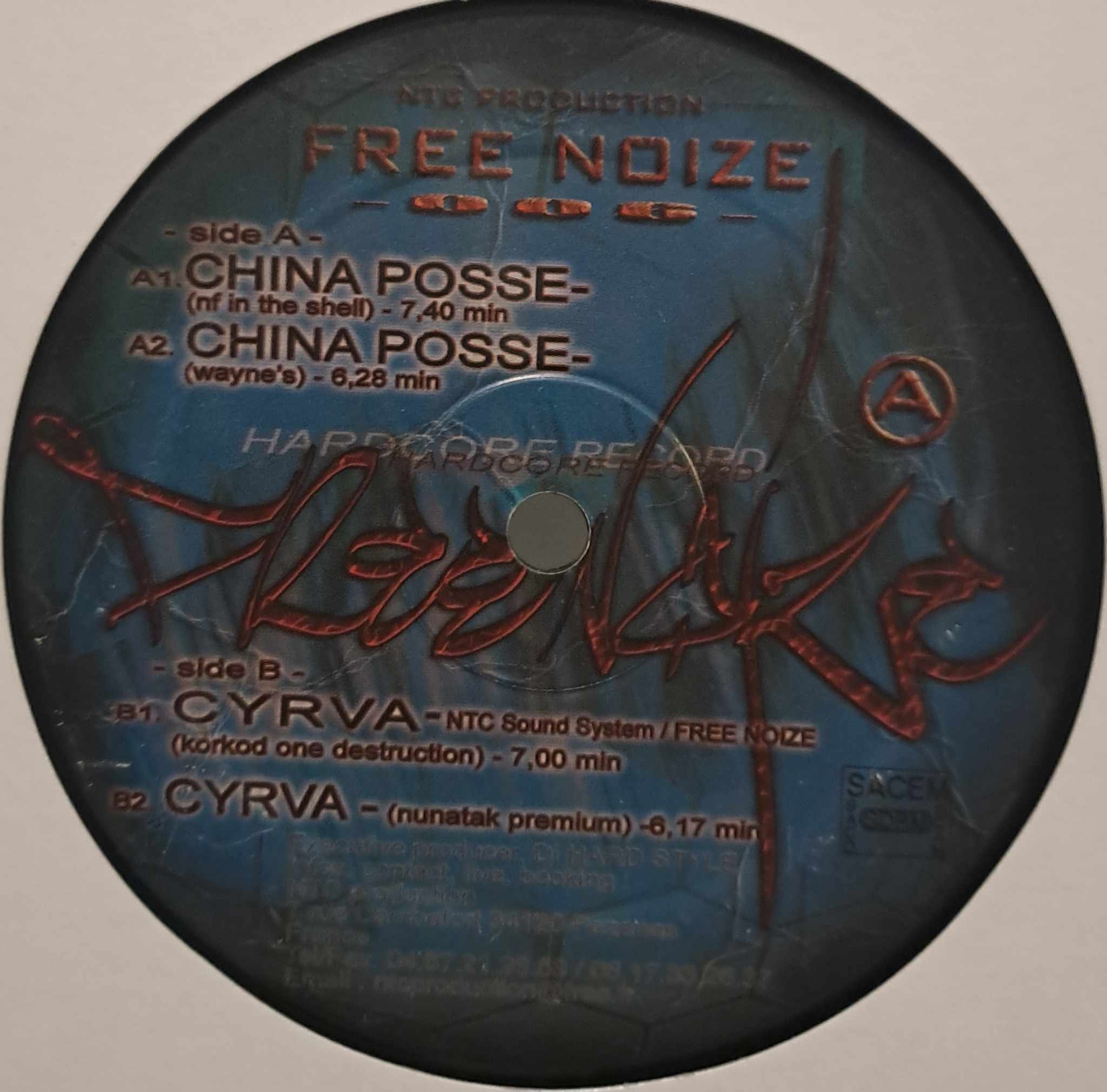 Free Noize 06 - vinyle hardcore